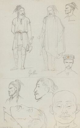 Ethnic Types, Huns, Goths and Mongols