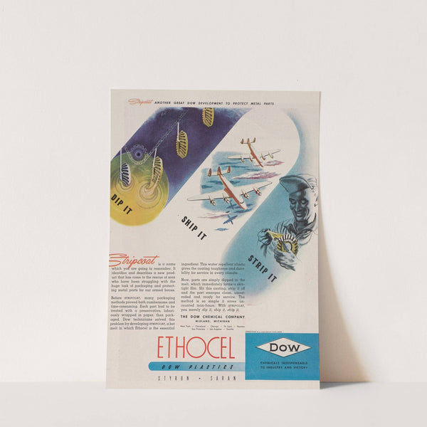 Ethocel: Stripcoat (Circa 1943) by Dow Chemical Company