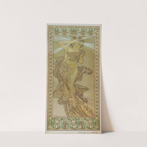 Etoile Du Soir by Alphonse Mucha