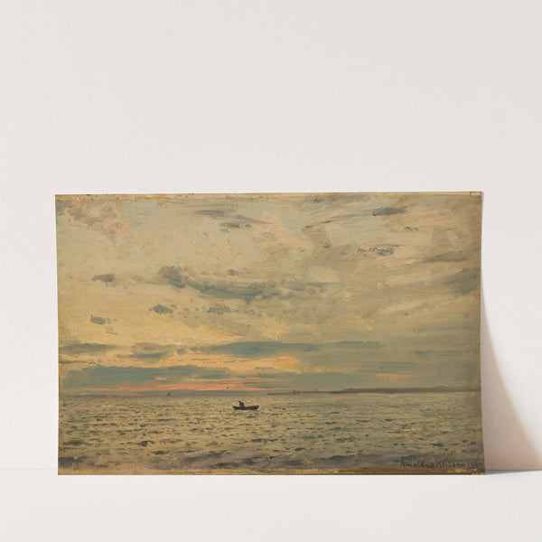 Etter solnedgang by Amaldus Nielsen