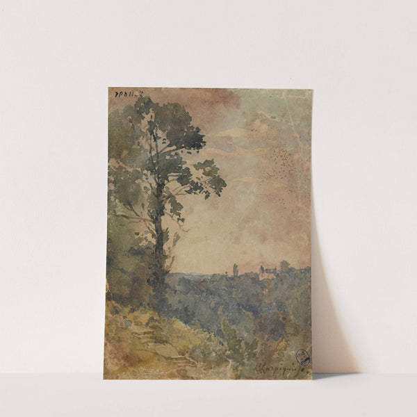 Etude d’arbres by Henri-Joseph Harpignies