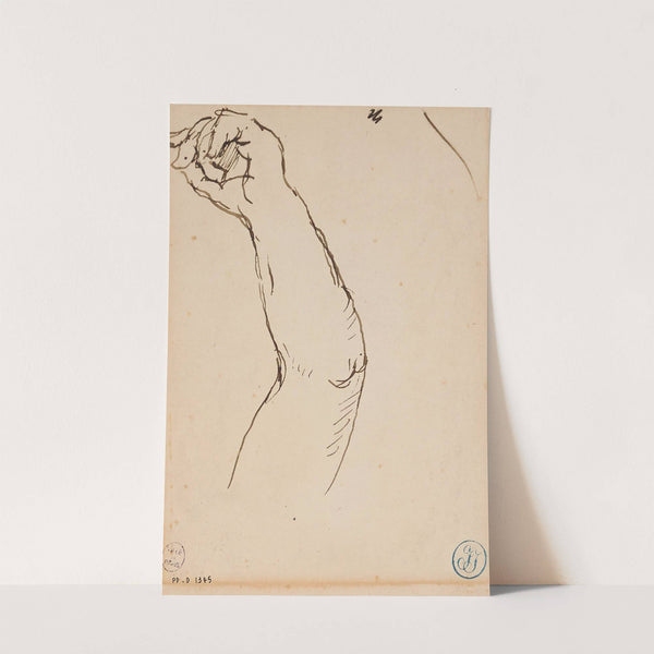 Etude de bras by Jean Auguste Dominique Ingres