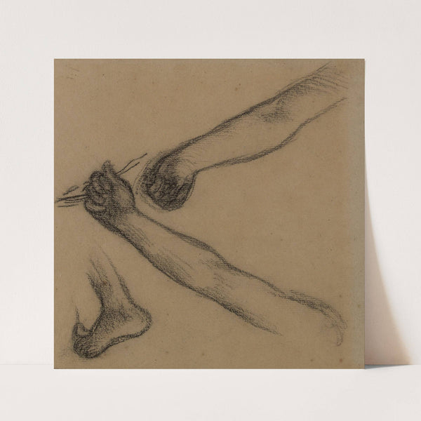 Etude de bras et de pieds by Pierre Puvis de Chavannes