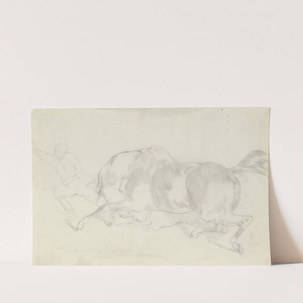 Étude de cheval (circa 1860) by Edgar Degas