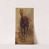 Étude de cheval pour le portrait équestre du comte de Palikao. by Paul-Jacques-Aimé Baudry