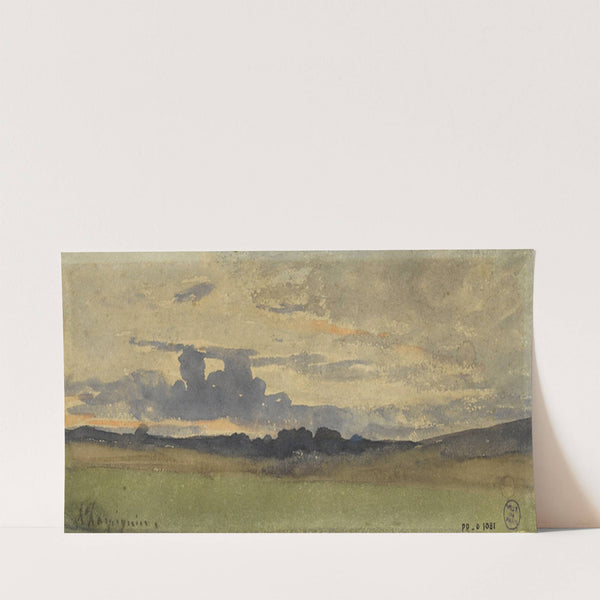 Etude de ciel by Henri-Joseph Harpignies