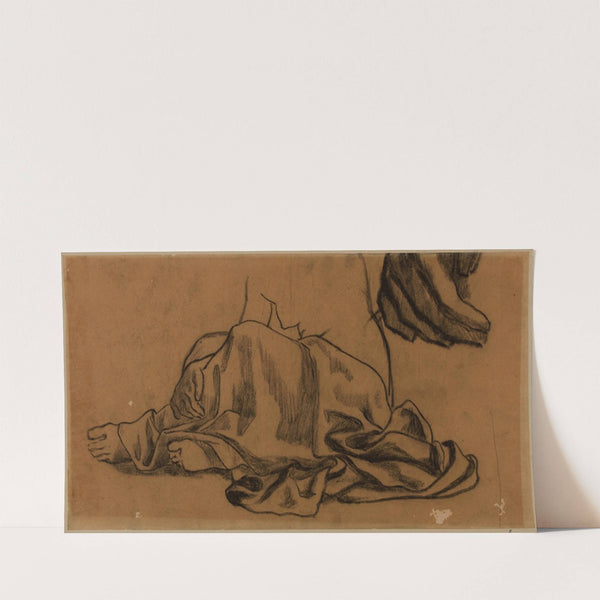 Etude de draperie et étude de doigts (1854-1855) by Pierre Puvis de Chavannes