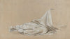 Etude de femme à demi-couchée