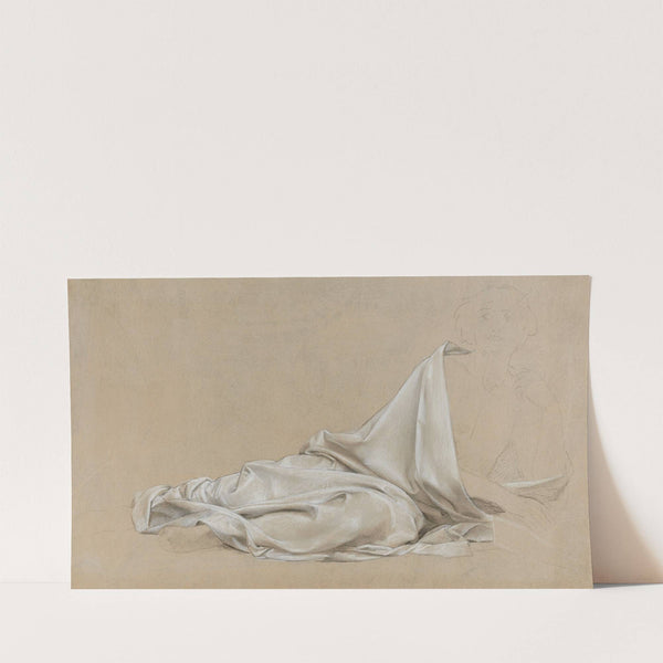 Etude de femme à demi-couchée by Luc-Olivier Merson