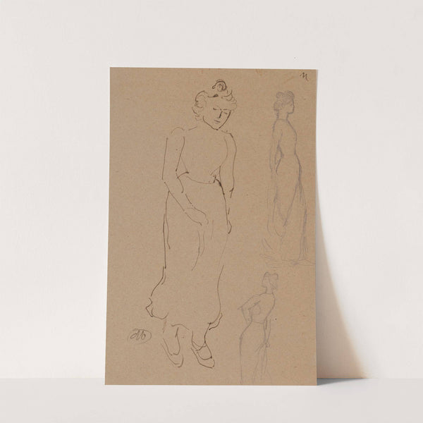 Etude de femme debout by Aristide Maillol