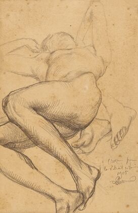 Etude de femme et fragment (1905)