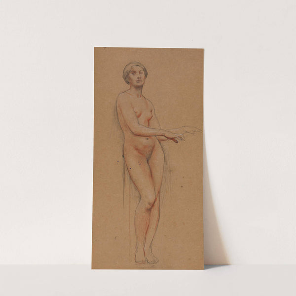 Etude de femme nue by Luc-Olivier Merson