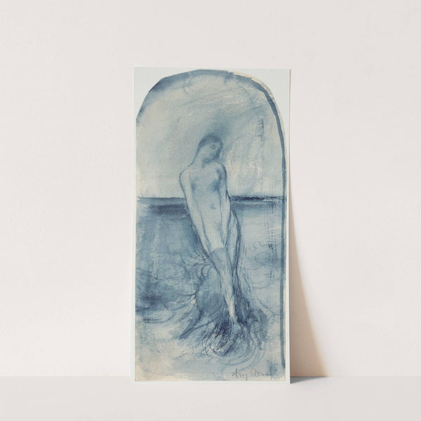 Etude de femme sortant des eaux by Ary Ernest Renan