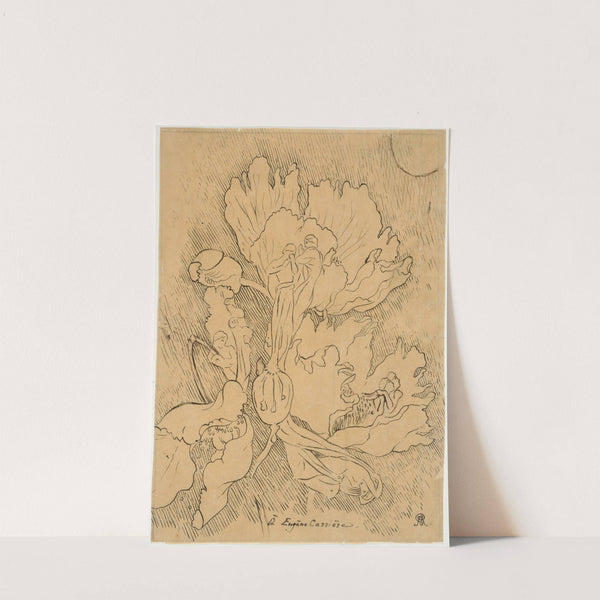 Etude de fleurs et de personnages by Ary Ernest Renan