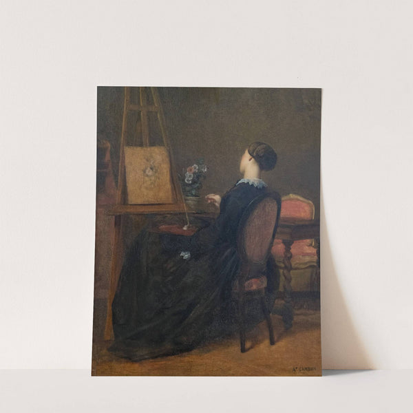 Etude De Fleurs (Flower Study) (1859) by Armand Cambon