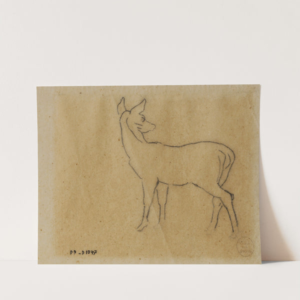 Etude de gazelle (19th century) by Antoine-Louis Barye