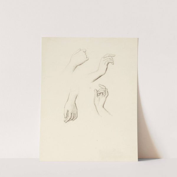 Etude de mains IV by Narcisse-Virgile Diaz de La Peña