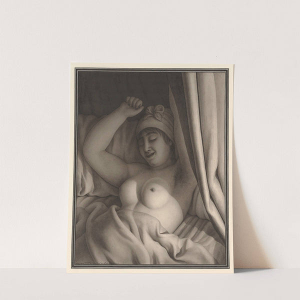 Etude de nu féminin dans un lit (1793-1794) by Jean Jacques Lequeu