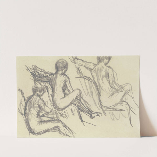 Étude de nus assis by Pierre Bonnard