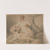 Étude de nymphe by Charles-Joseph Natoire