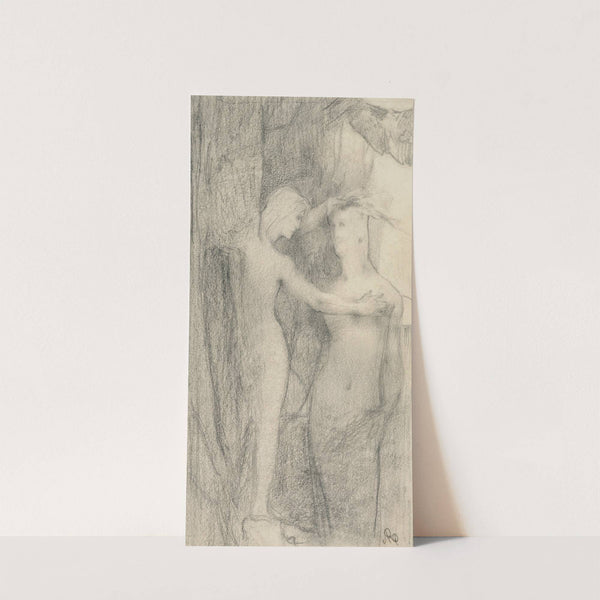 Etude de personnages by Ary Ernest Renan