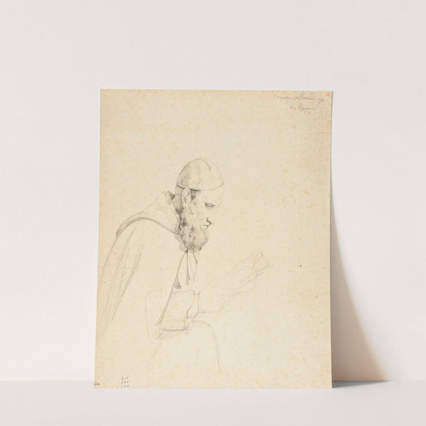 Étude de tête de capucin by Jacques-Raymond Brascassat