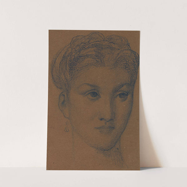 Etude de tête de femme by Pierre Puvis de Chavannes