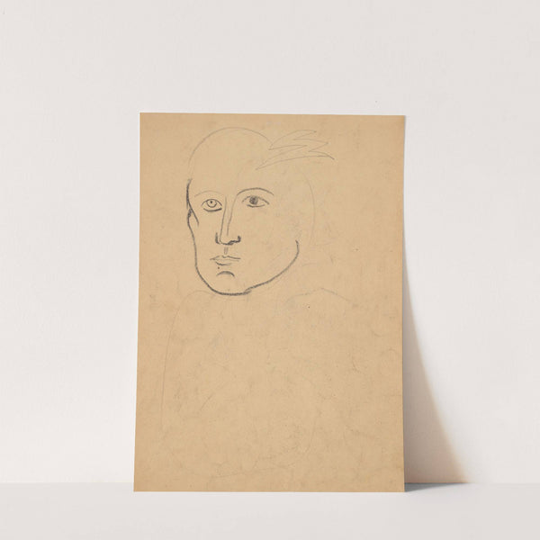 Étude de visage by Jan Verkade