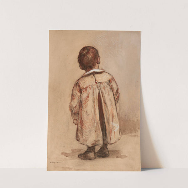 Etude d’enfant de dos by Firmin Bouisset