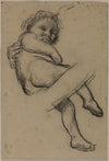 Etude d’enfant pour ‘L’Enfance de sainte Geneviève’