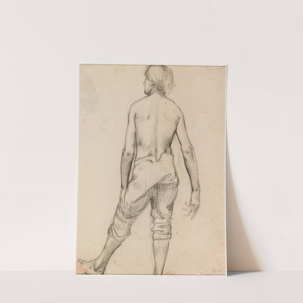 Etude d’homme, de dos by Ary Ernest Renan