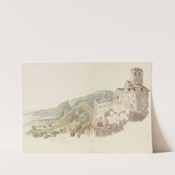 Etude du Chatau de Pechbourg dans le Canton de Soleure (1915-1945) by Heinrich Rieter