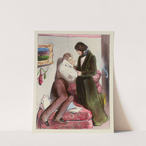 Etude du matin (1839-1841) by Paul Gavarni