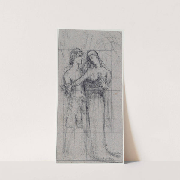 Etude d’un couple by Ary Ernest Renan