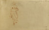 Etude d’une femme de dos marchant