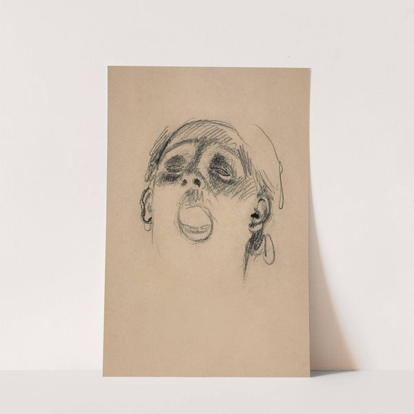 Étude pour ‘La chanteuse au gant (Café-Concert)’ (circa 1878) by Edgar Degas