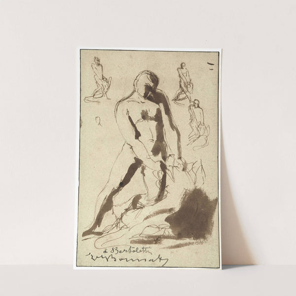 Etude pour La Jeunesse de Samson by Léon Bonnat