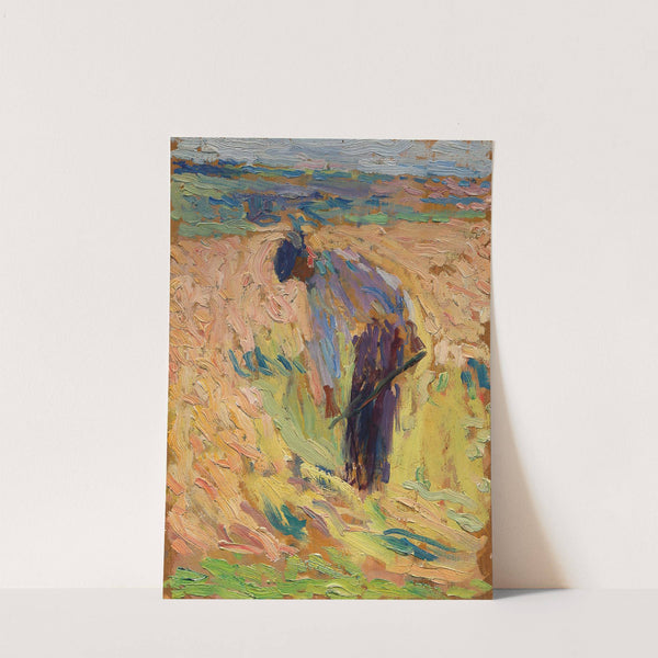 Étude pour ‘La Moisson’ (1919) by Henri Martin