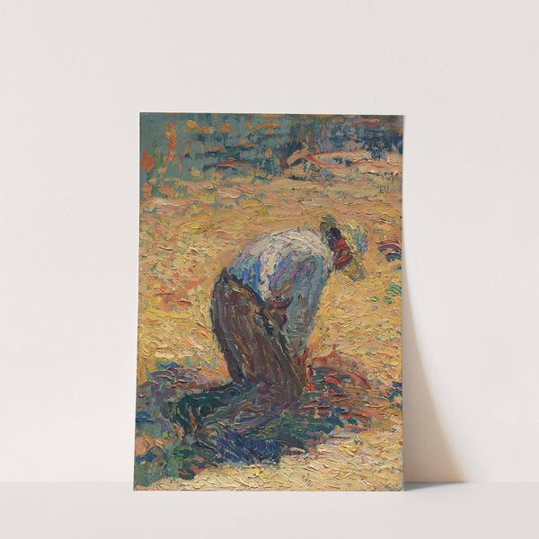 Étude pour ‘La Moisson’ (1919) by Henri Martin