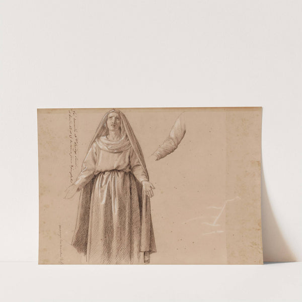 Etude pour la Mort de la Vierge (1831-1839) by Alexandre-François Caminade