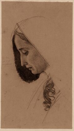 Etude pour la Mort de la Vierge (1831-1839)