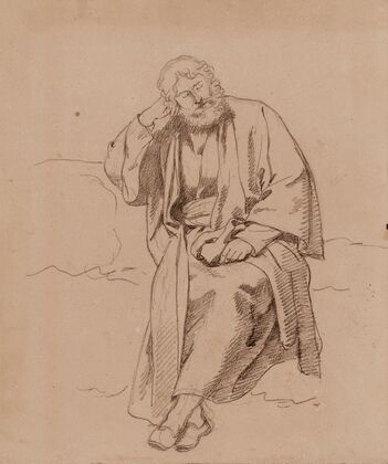 Etude pour la Mort de la Vierge (1831-1839)