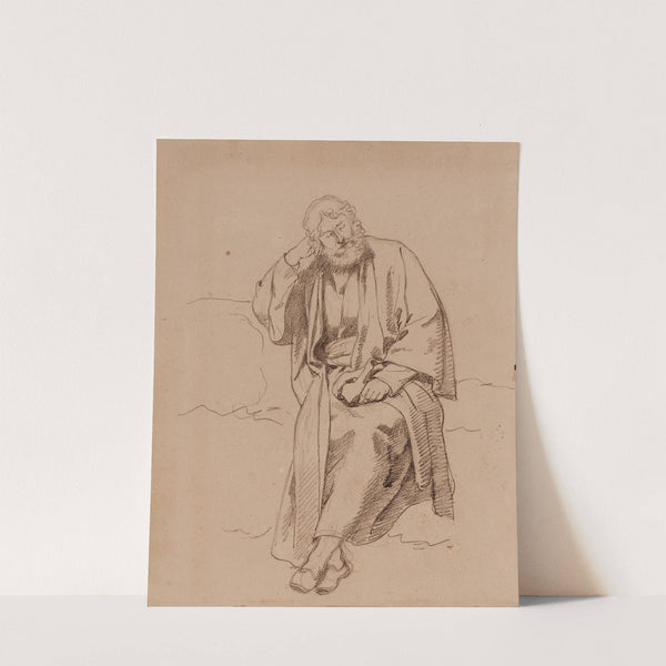 Etude pour la Mort de la Vierge (1831-1839) by Alexandre-François Caminade