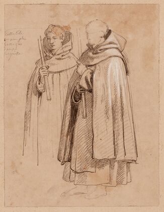 Etude pour la Mort de sainte Thérèse (1835)