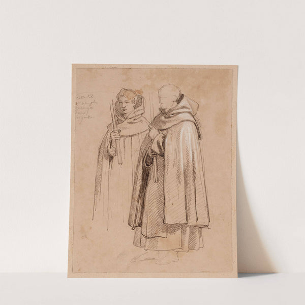 Etude pour la Mort de sainte Thérèse (1835) by Alexandre-François Caminade
