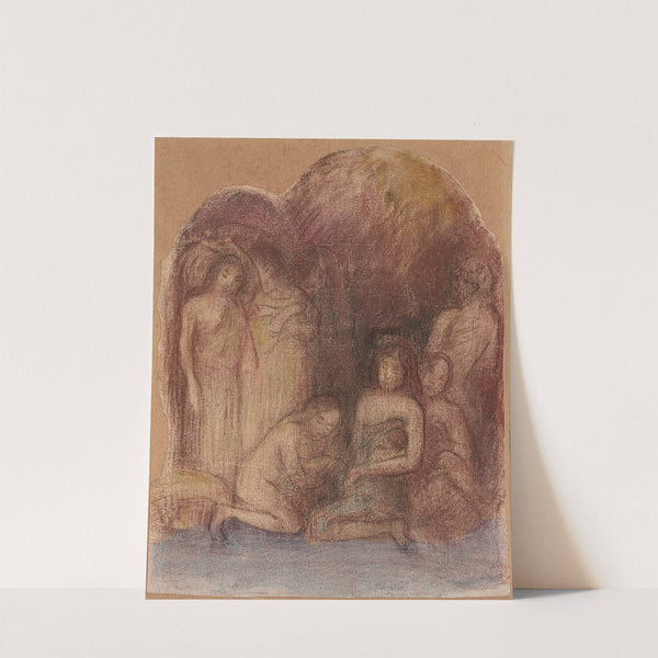 Etude pour La nativité tahitienne (circa 1901) by Paul Gauguin