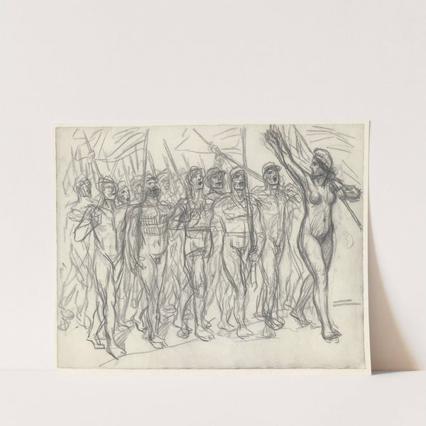 Étude pour le 1er mai (1894) by Théophile Alexandre Steinlen