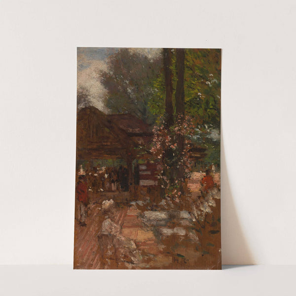 Étude pour le Cercle de l’île de Puteaux (1907) by Henri Gervex