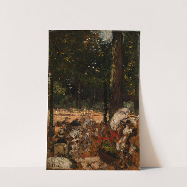 Étude pour le Cercle de l’île de Puteaux (1907) by Henri Gervex