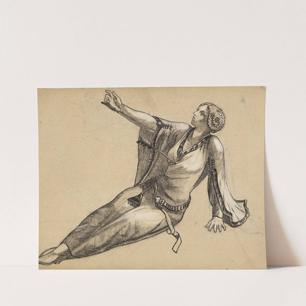Etude pour le drame Bois ton sang (1910) by Arthur-Joseph Gueniot